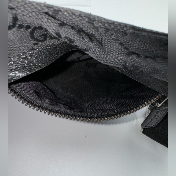 Gucci-Authentic- Canvas Belt Bag Black (Bumbag) - Picture 5 of 13